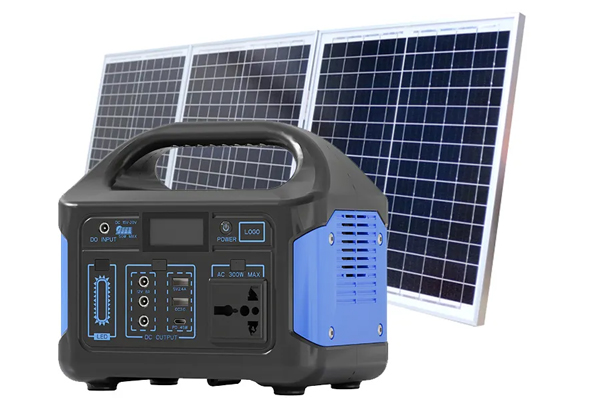 300W portable power station with 45W solar panels