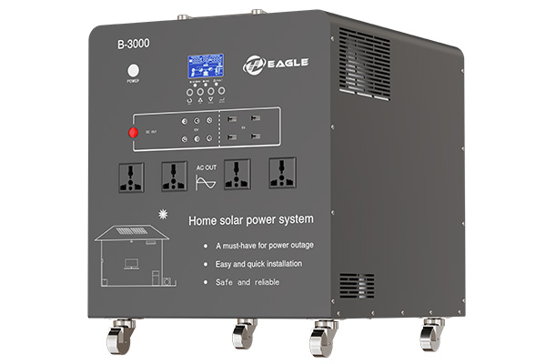 3000 Watt Home Solar Generator