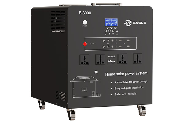 3000 Watt Home Solar Generator